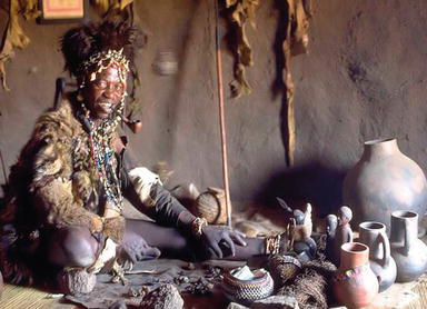African Witchdoctor & Herbalist